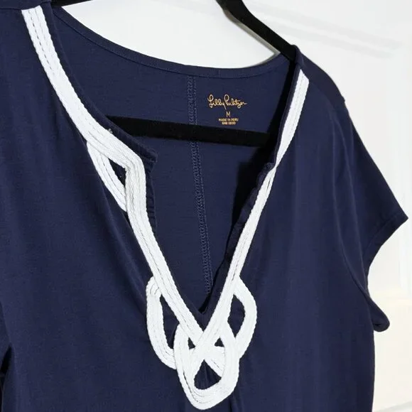 LILLY PULITZER Brewster T- Shirt Dress SZ M - Picture 8 of 11